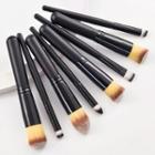 Set Of 8 : Make-up Brush Set Of 8 - 22061009 - Black - One Size