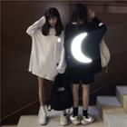 Reflective Moon / Sun Long-sleeve T-shirt