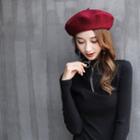 Beret Wine Red - One Size