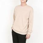 Plain Textured Sweatshirt