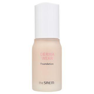 The Saem - Derma Wear Foundation - 2 Colors #01 Light Beige