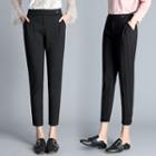 Crop Slim Fit Dress Pants