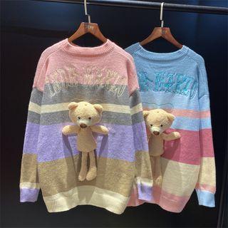 Bear Striped Sweater