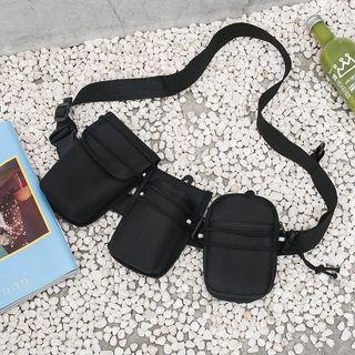Canvas Belt Bag Black - One Size