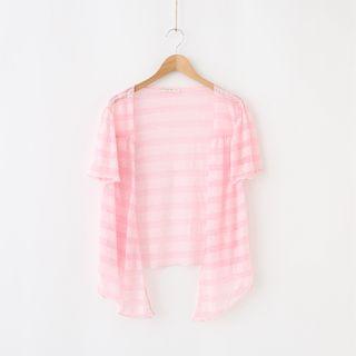 Lace Short-sleeve Light Jacket