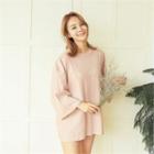 Wide-sleeve Loose-fit T-shirt