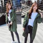 Hooded Plain Parka