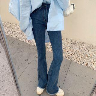Straight Bell-bottom Pants