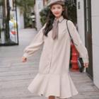 Plain Mermaid Shirtdress