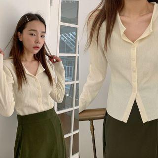 Textured Lightweight Cardigan