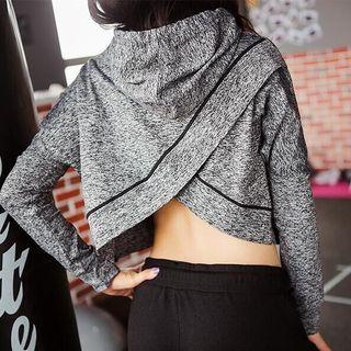 Sports Crop Hoodie