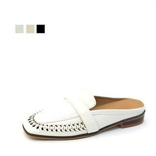 Stitch-trim Mules