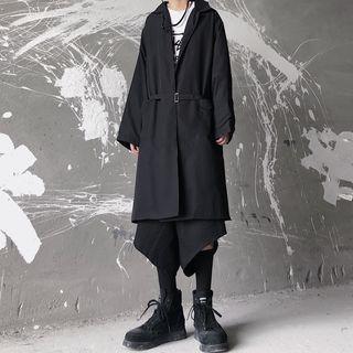 Couple Matching Belt Waist Trench Jacket