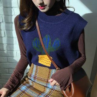 Turtleneck T-shirt / Sweater Vest