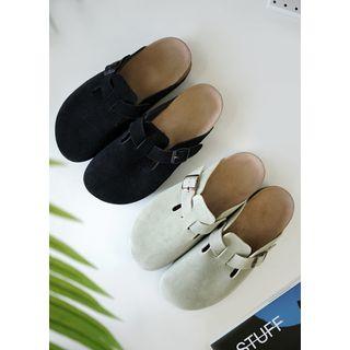 Faux Suede Slippers