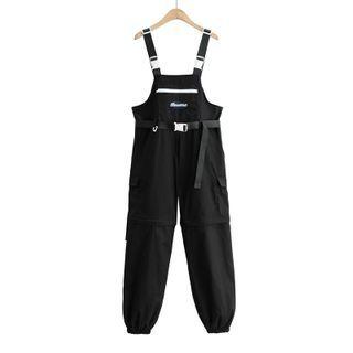 Snap Buckle Cargo Jumper Pants
