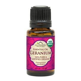 Us Organic - Geranium Essential Oil, 15ml 15ml
