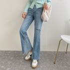 Godet Bell-bottom Jeans