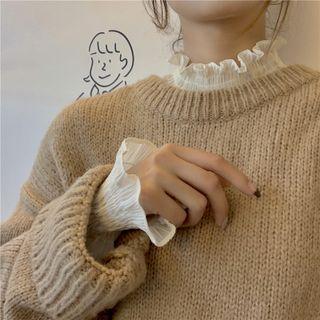 Long Sleeve Frilled Smocked Top