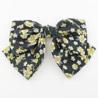 Floral Ribbon Hair Clip