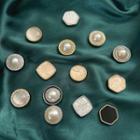 Faux Pearl / Glaze Magnetic Brooch (various Designs)