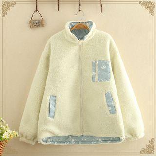 Reversible Flower Printed Jacket