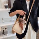 Set: Two Tone Bucket Bag + Pouch (various Designs)
