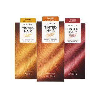 Its Skin - It Style Tinted Hair Coloring Cream : Hairdye 60g + Oxidizing Agent 60g