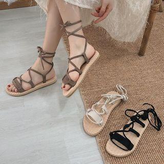 Ankle-tie Strappy Sandals
