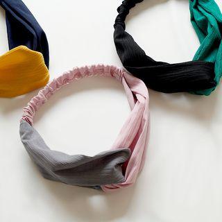 Two Tone Knotted Headband