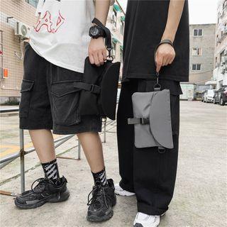 Buckled Canvas Belt Bag
