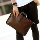 Faux Leather Business Bag