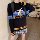 Banana Sweater Black - One Size