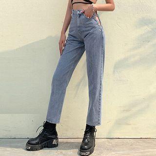Chained Harem Jeans