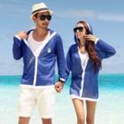 Hooded Couple Light Jacket