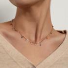 Rhinestone Gemstone Choker