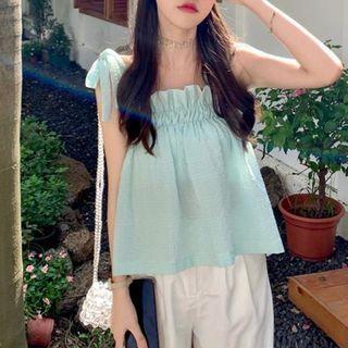 Tie-shoulder Flowy Camisole Top