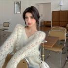 V-neck Loose-fit Sweater - 2 Colors