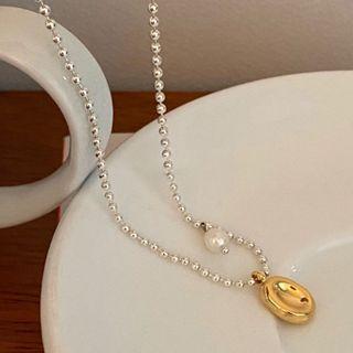 Pendant Necklace Xl1174 - Gold - One Size