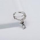 Dangle Open Ring Silver - One Size