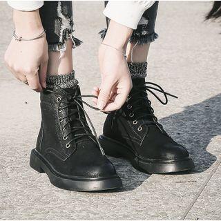 Suede Short Boots