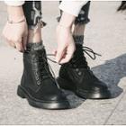 Suede Short Boots