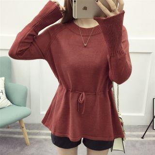 Drawstring Waist Sweater