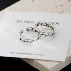 Chained Sterling Silver Ring 1 Pc - Ring - Silver - One Size