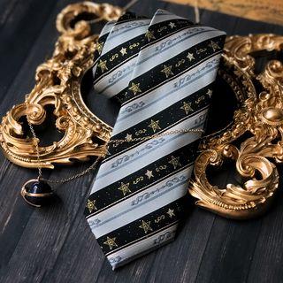 Striped Neck Tie Tie - One Size