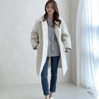 Padded Boxy-fit Mac Coat