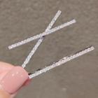 Set Of 2 : Rhinestone Hair Pin (assorted Designs) Ly548 - 2 Pcs - Silver - One Size