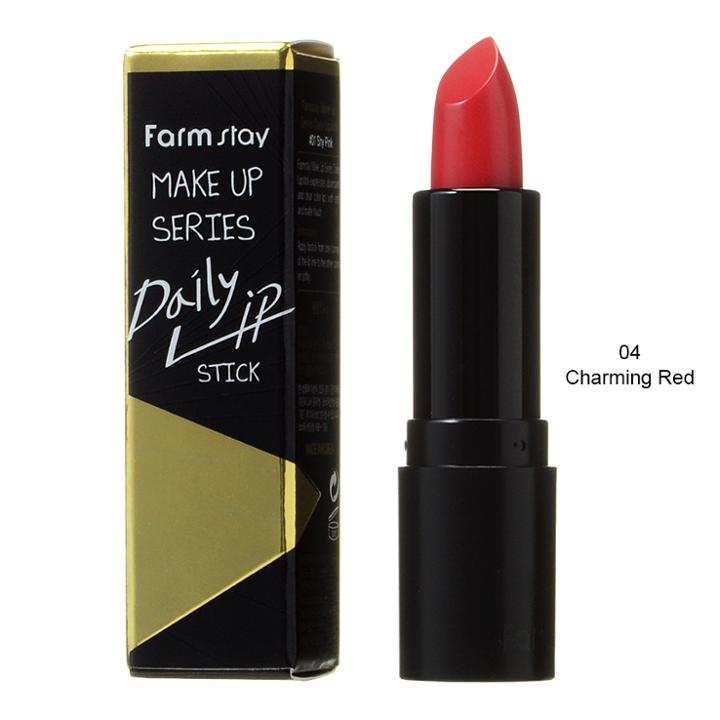 Farm Stay - Make Up Series Daily Lipstick (#04 Charming Red) 3.4g