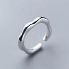 925 Sterling Silver Irregular Open Ring S925 Silver - Ring - Silver - One Size