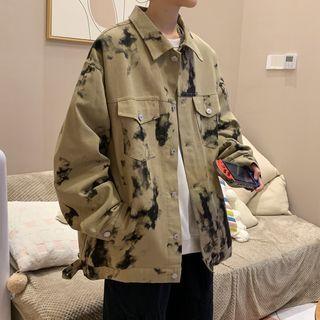 Tie-dyed Loose-fit Jacket